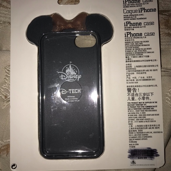 Disney D-Tech Minnie Mouse Bow iPhone 6s/7/8 Case - Picture 2 of 2